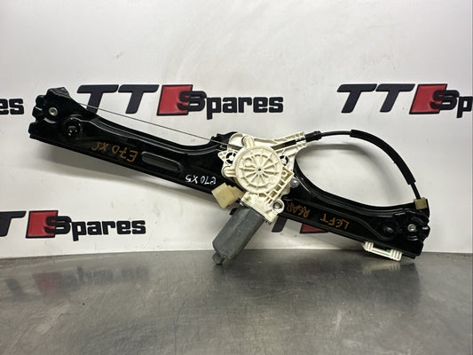 Bmw X5 2010 E70 Nsr Passengers Rear Left Window Regulator + Motor - 7166381e