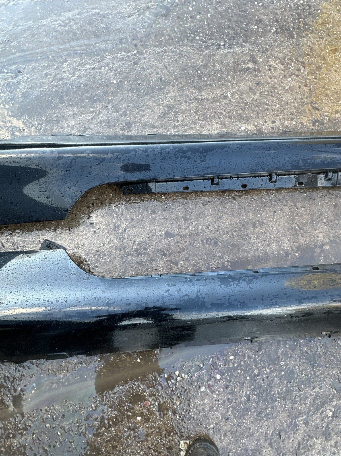 AUDI TT MK2 8J 2007-14 PAIR SIDE SKIRTS SILL COVER BLACK 8J0853855 8J0853856