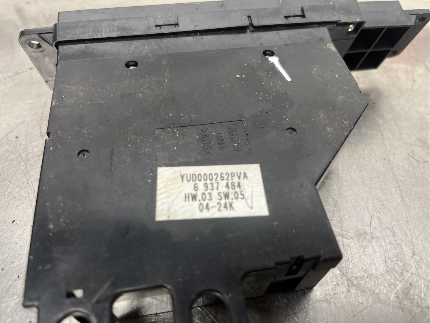 RANGE ROVER L322 WINDOW CONTROL SWITCH FRONT LEFT SIDE 2003 YUD000263PVA