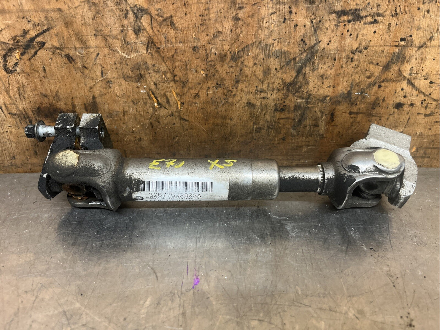 BMW X5 Series E70 Steering Shaft Column Low Lower Joint 6776928 2007 -2011