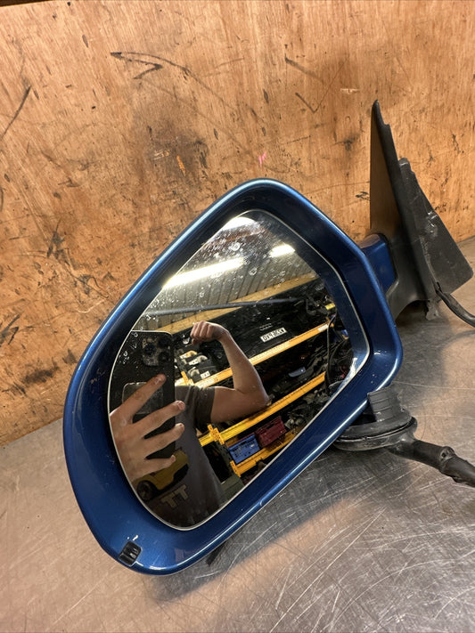 2009 AUDI A3 PASSENGER SIDE LEFT WING MIRROR BLUE