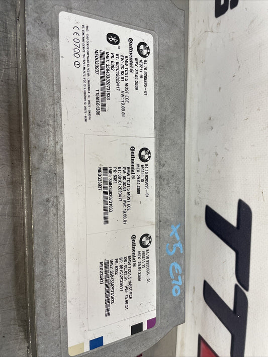 2009 BMW 3 SERIES 318d SE Business Edition 4DR E90 BLUETOOTH MODULE 84.109205895