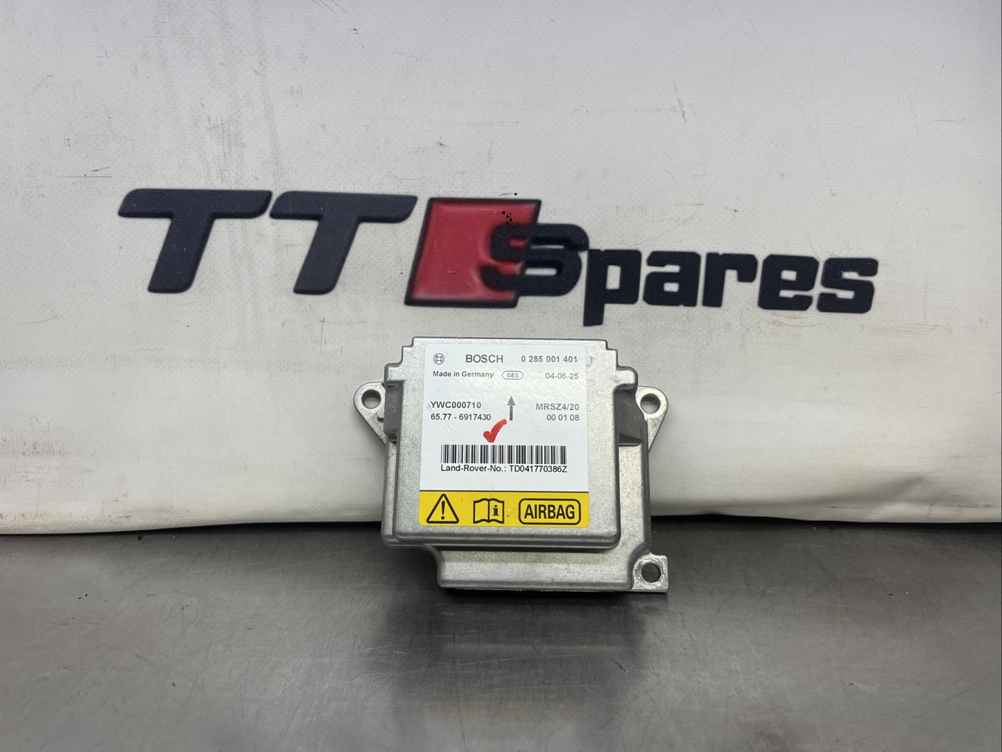 Range Rover L322 Airbag Control Module YWC000710 ECU SRS 2002 to 2006