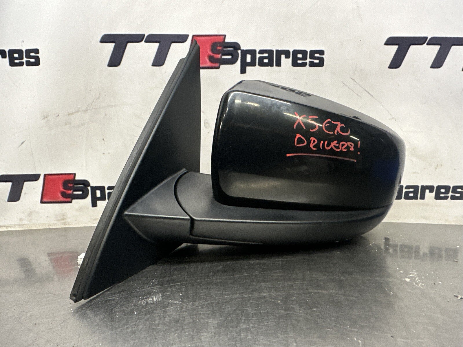 BMW X5 X5M E70 RHD LEFT SIDE WING MIRROR BLACK 3 PIN 607003 7136887 7181175