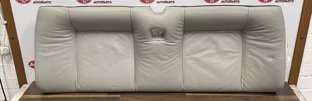 AUDI TT MK1 98-06 8N COUPE REAR INTERIOR SILVER IVORY LEATHER BACK BENCH SEAT