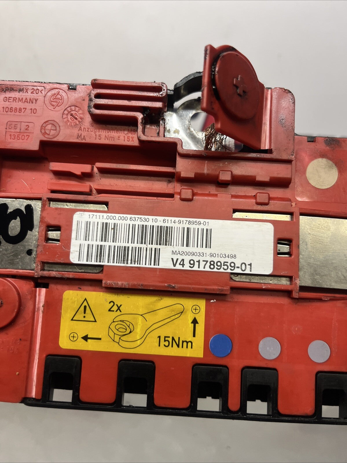 BMW X5 X6 E70 E71 Power Distribution Fuse Box Battery 9178959
