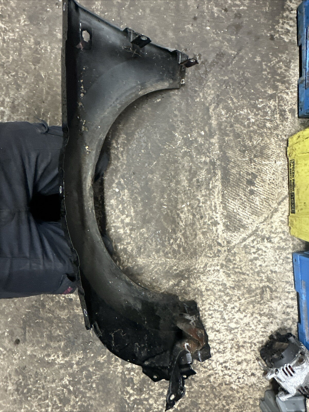 AUDI TT MK1 DRIVERS FRONT WING OFFSIDE 8N LY9B BRILLIANT BLACK