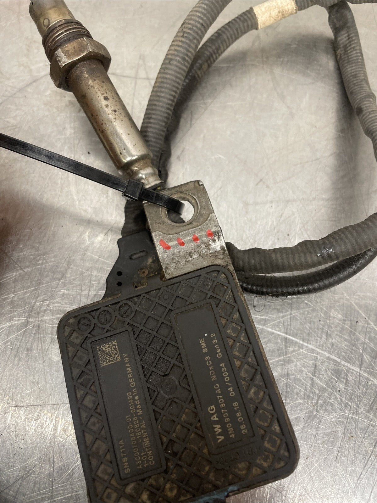 Audi Q7 4M 2018 Diesel lambda probe sensor 4M0907807AQ BAZ42540