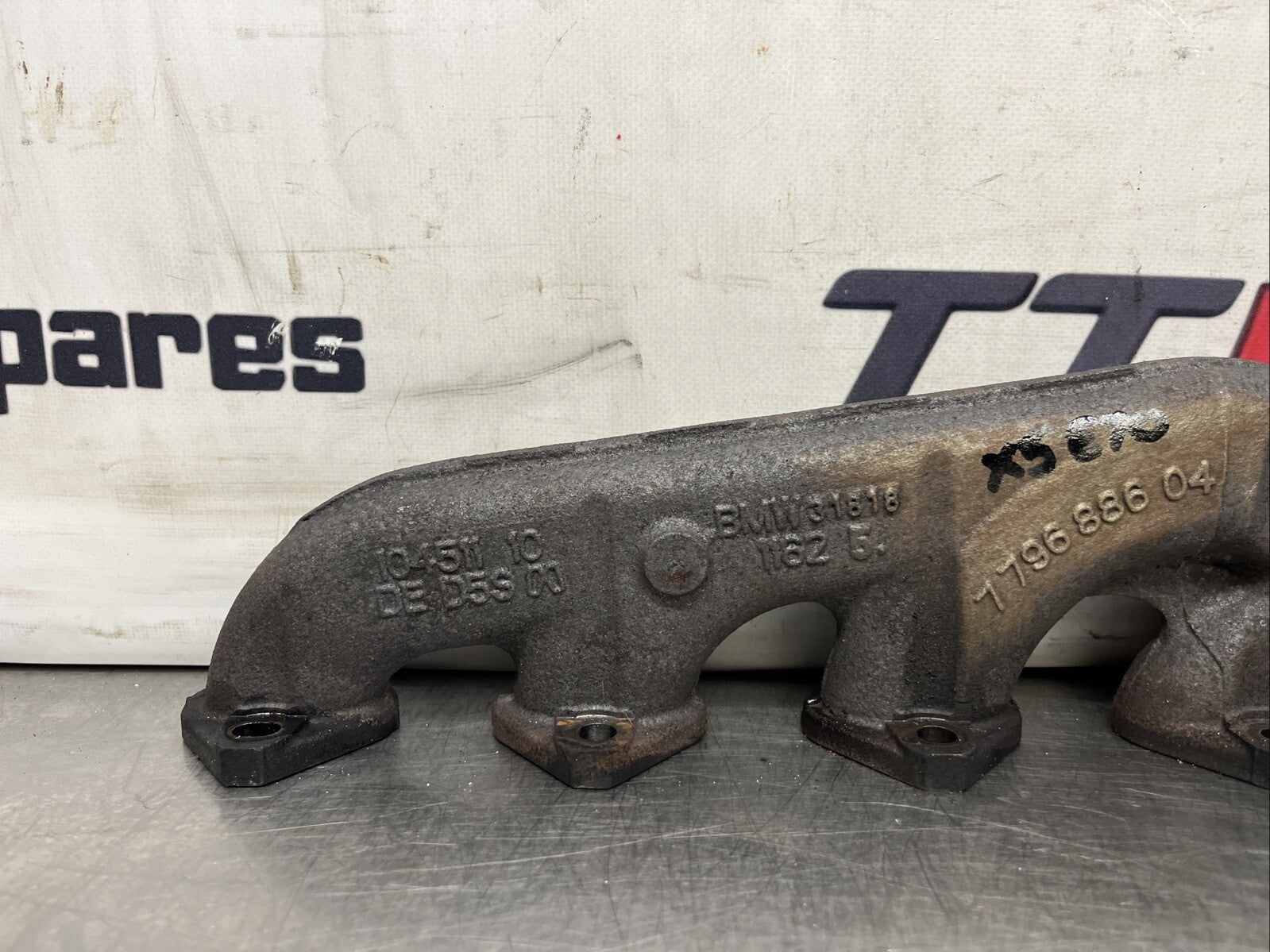 BMW X5 EXHAUST MANIFOLD 3.0 D / 306D3 - M57T2 DIESEL 7796886 E70 2007
