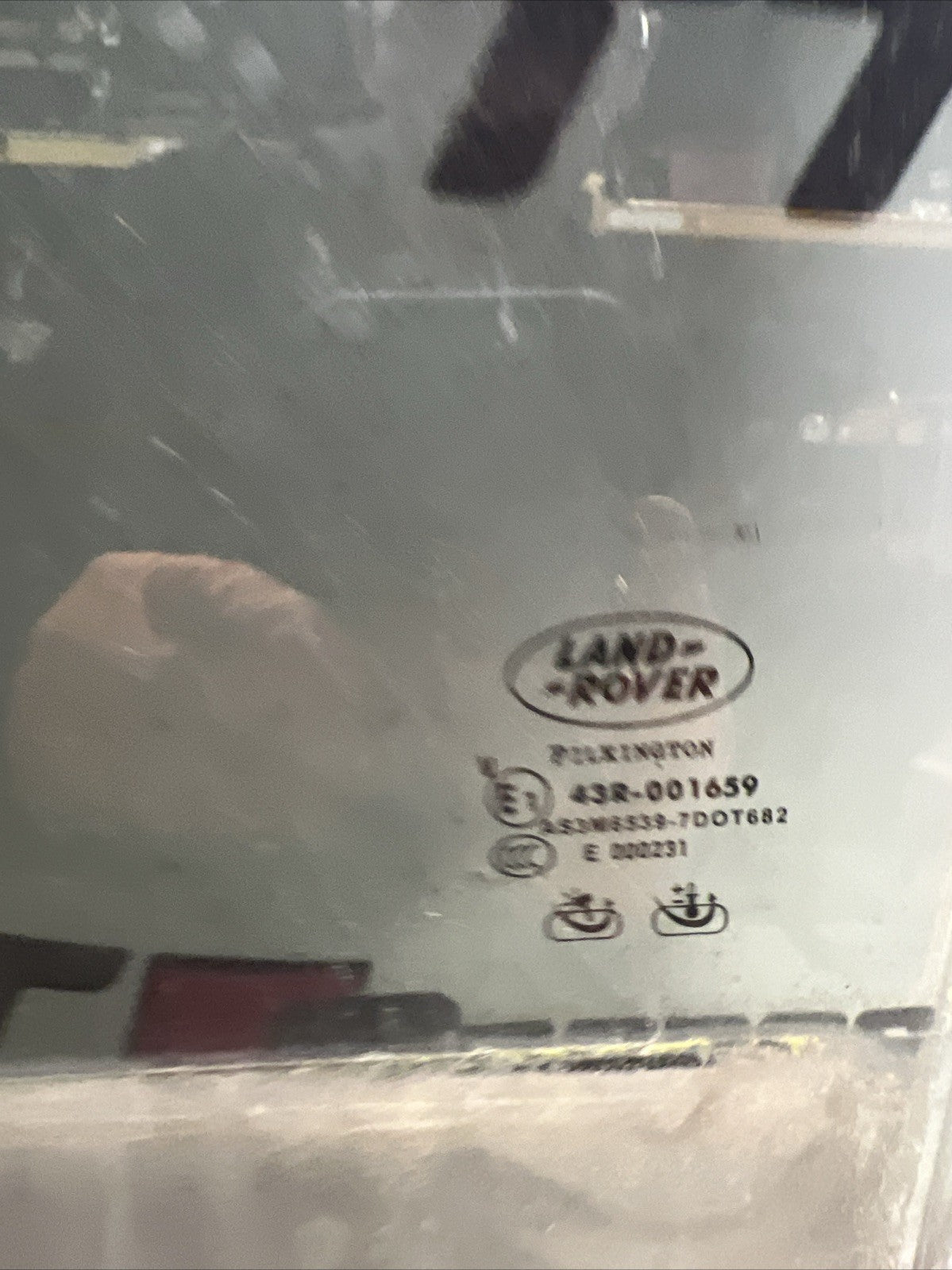Range Rover L322 Window Glass Near Side Rear Double Glazed Tinted 2010 to 2012