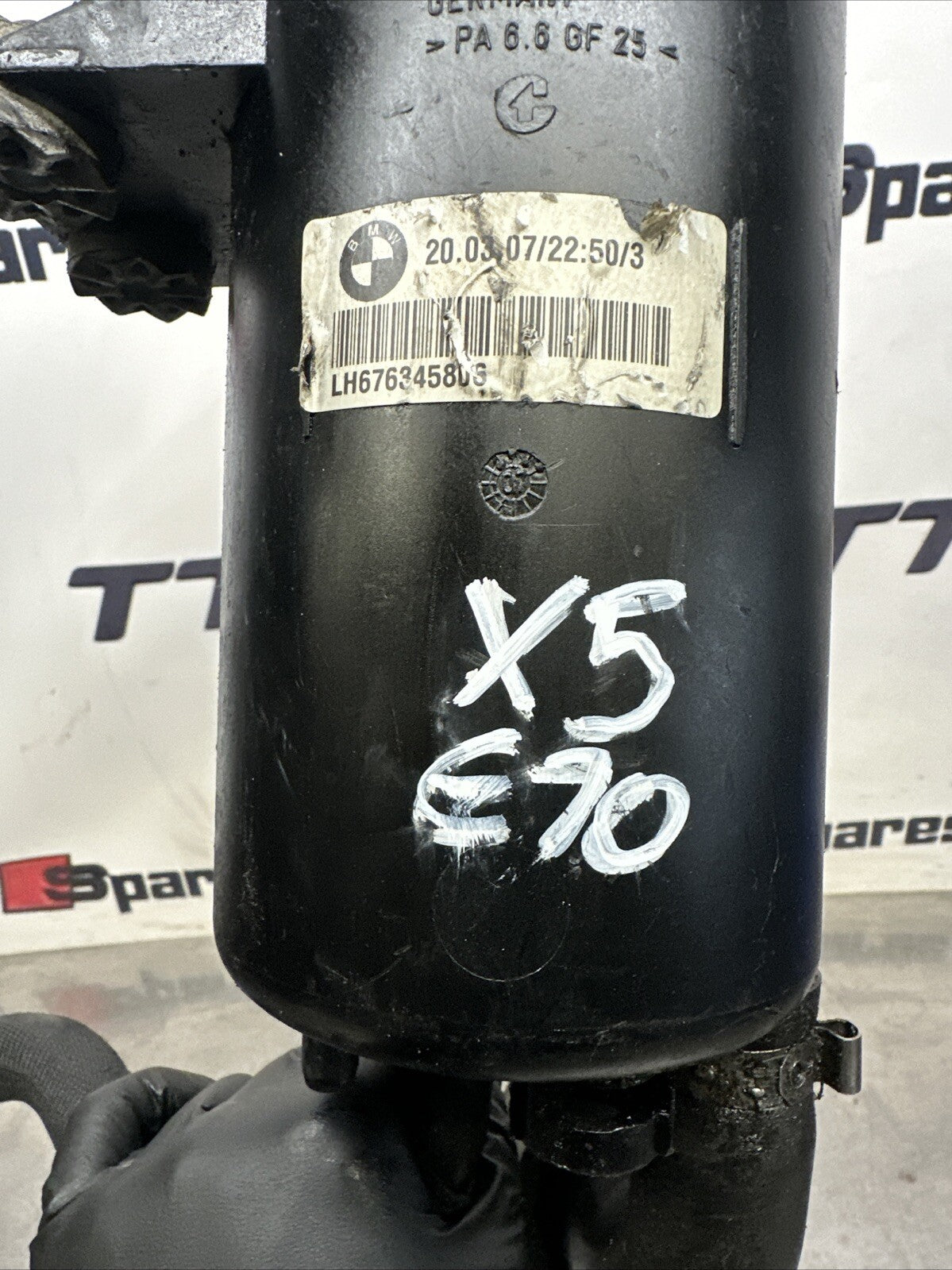 BMW X5 Power Steering Fluid Tank 2007 Diesel E70 106172