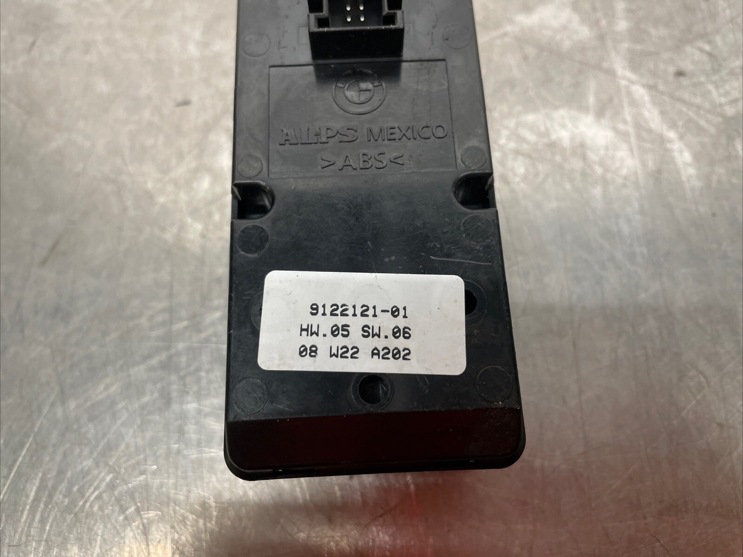 BMW X5 Window Control Switch Electric Front Right O/S 2007 E70 OEM 9122121-01