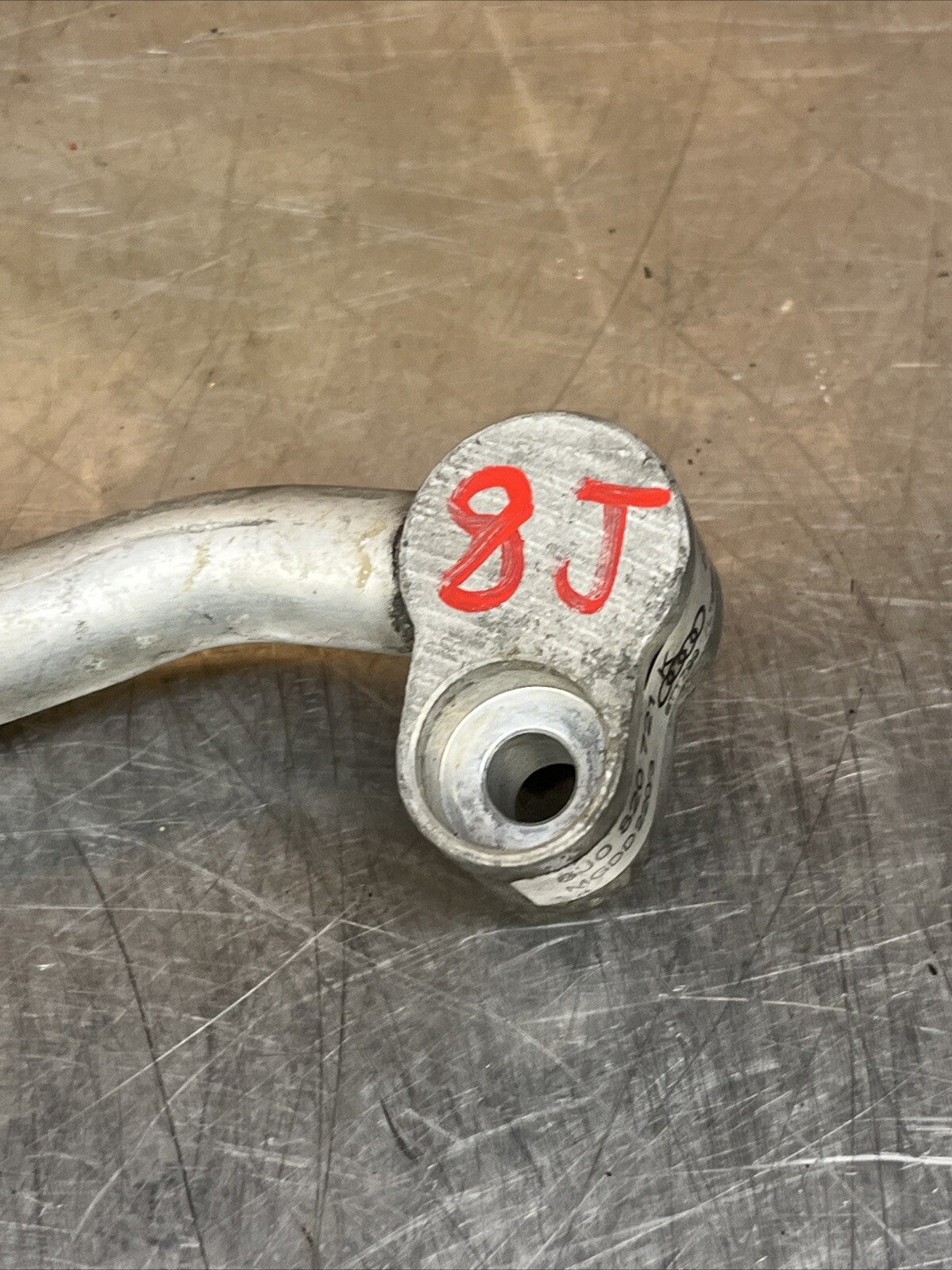AUDI TT AC COMPRESSOR PIPE HOSE LINE 2007 TO 2014 8J0820721K