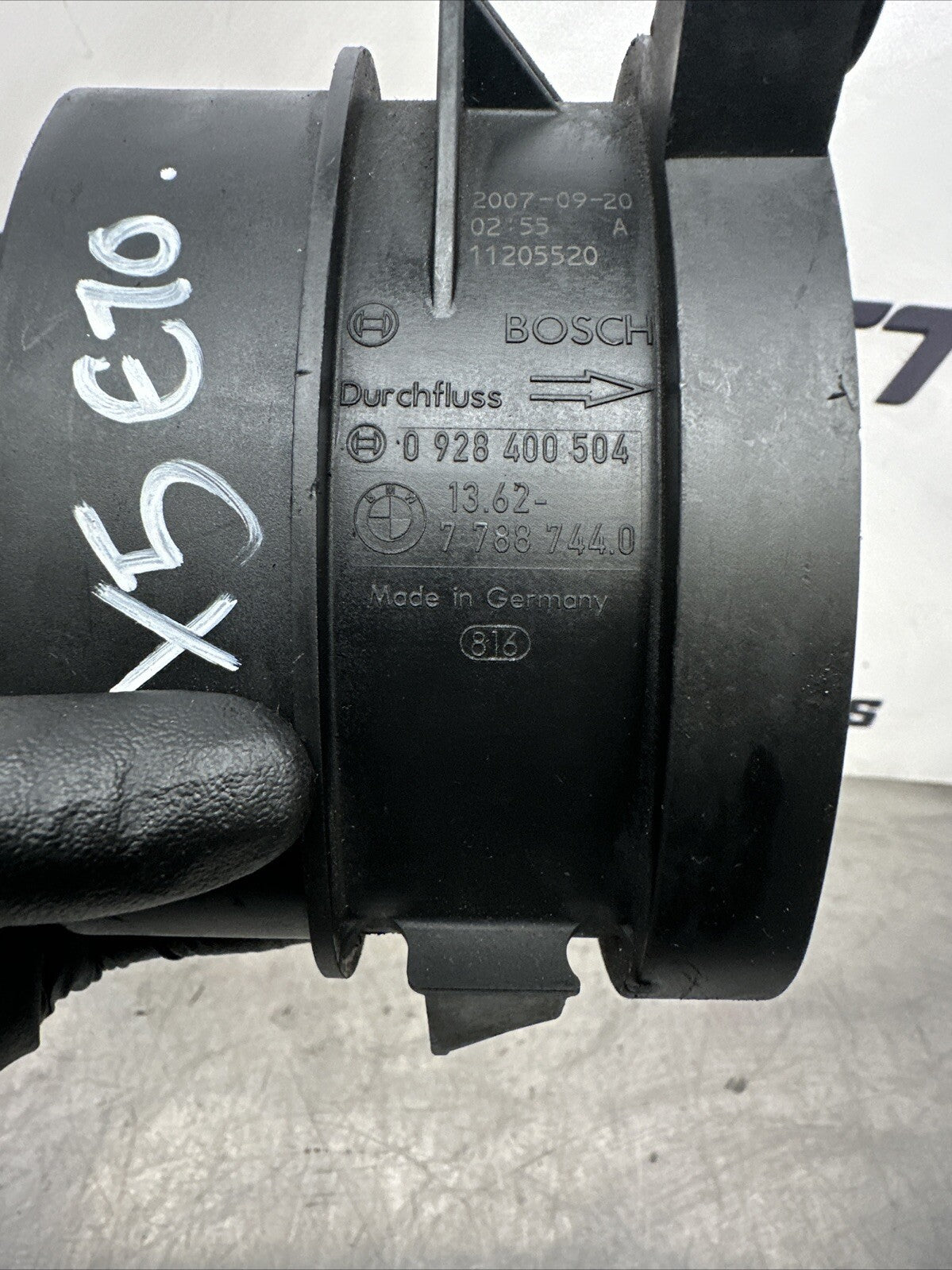 BMW 1/3 SERIES E87 2006 2.0 DIESEL AIR FLOW SENSOR 7788744.0