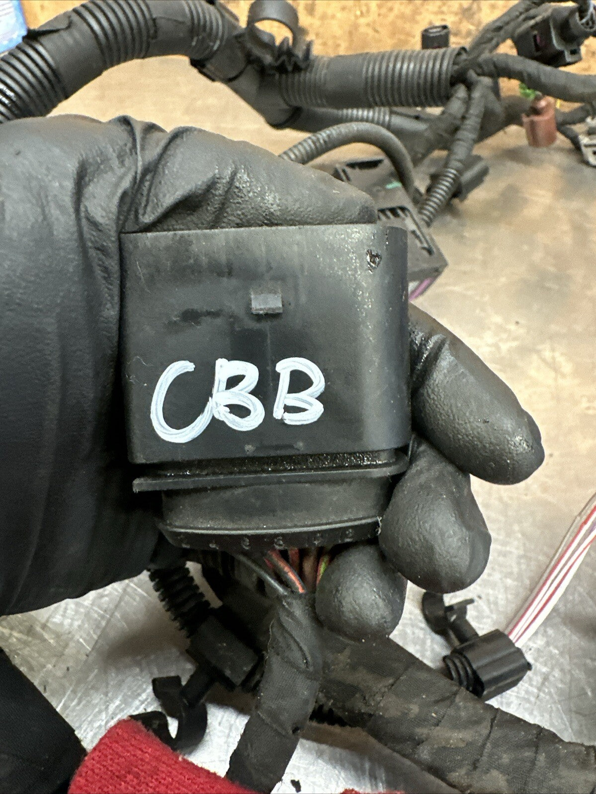AUDI TT MK2 8J 06-14 2.0 TDI QUATTRO CBB ENGINE WIRING LOOM 8J0971072BA #445