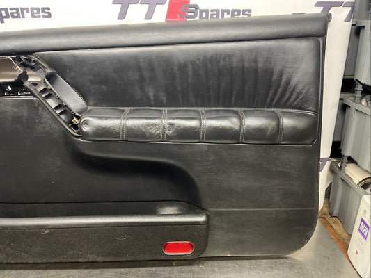 VW GOLF MK3 92-98 3DR GTI VR6 CABRIOLET DOOR CARDS PAIR BLACK VOLKSWAGEN OEM