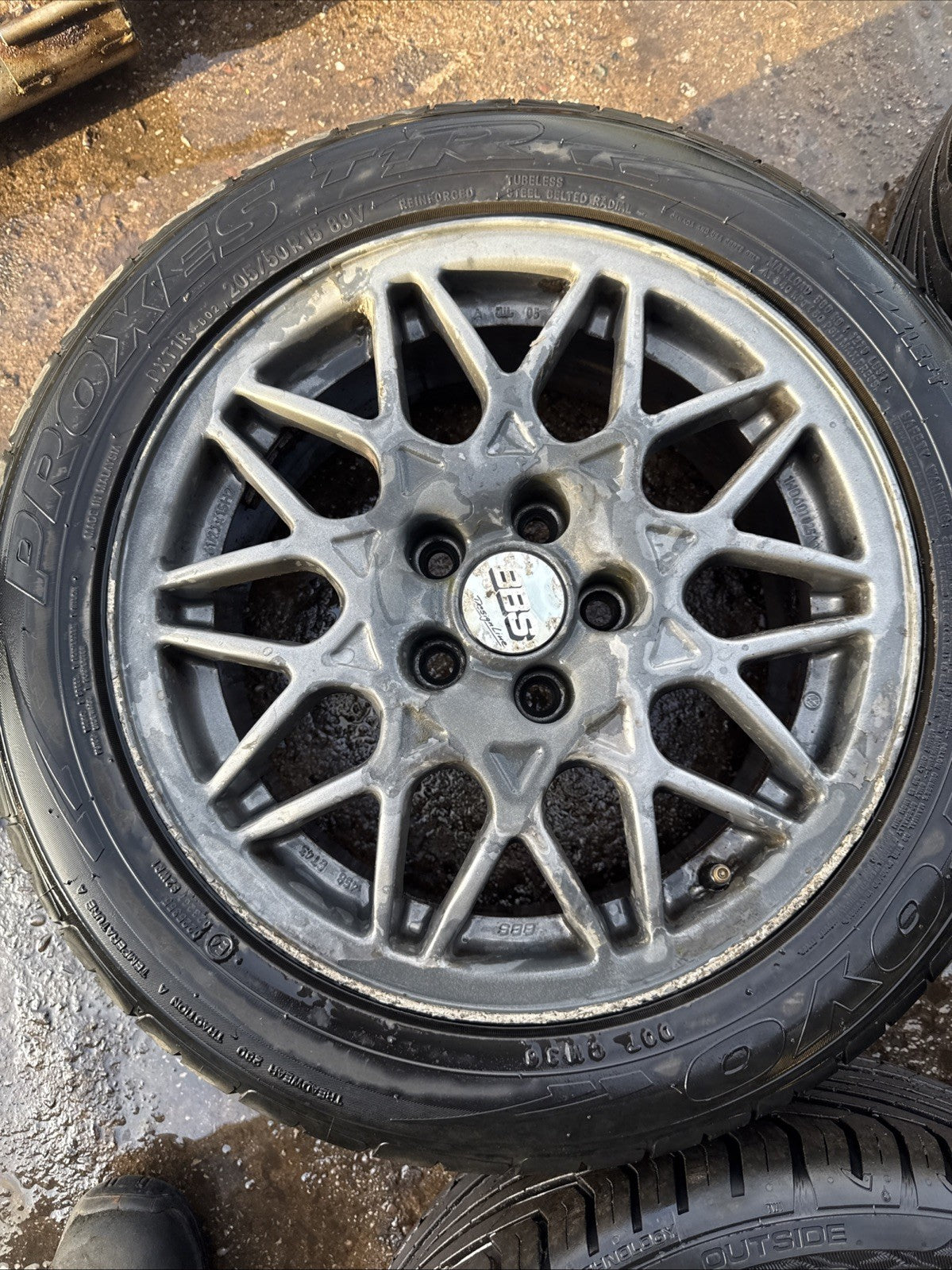 VOLKSWAGEN GOLF WHEEL BBS MK3 GTI VR6 SINGLE ALLOY WHEEL 195 65 15