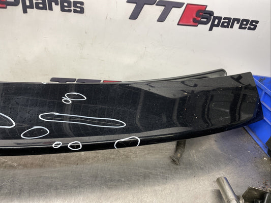 AUDI TT SPOILER REAR BOOT LID TAILGATE COMPLETE 8J0827948C Black MK2 2006 - 2014