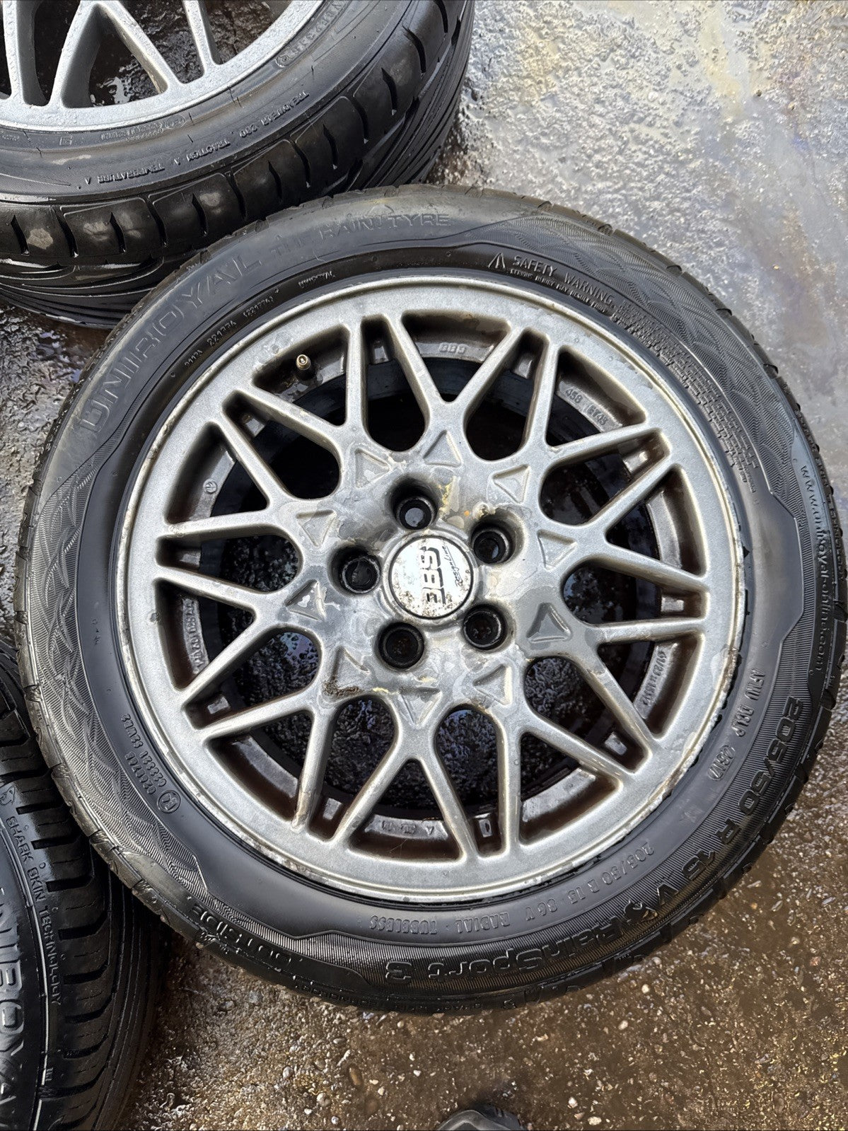 VOLKSWAGEN GOLF WHEEL BBS MK3 GTI VR6 SINGLE ALLOY WHEEL 195 65 15