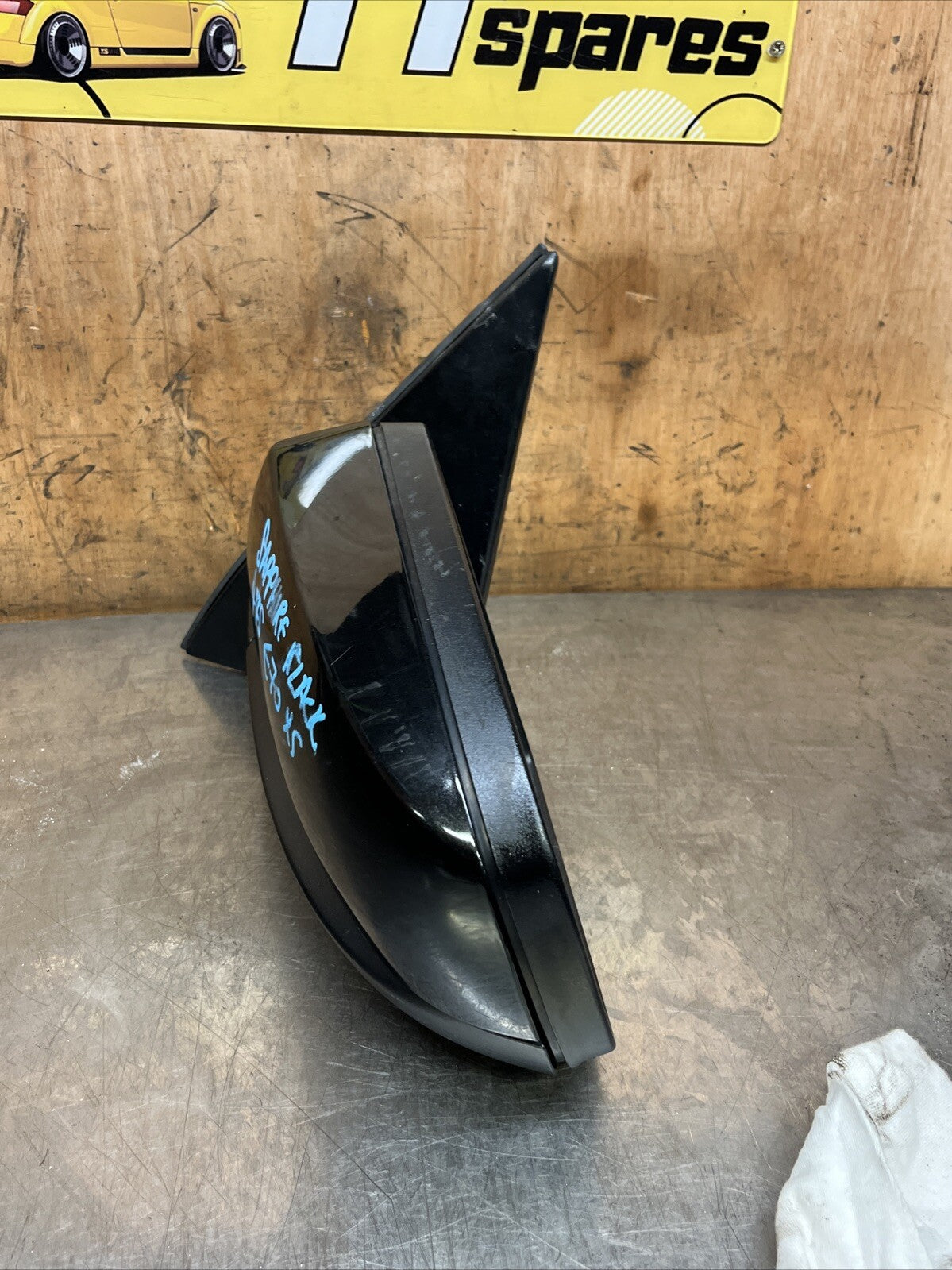 BMW X5 SERIES E70 NEAR PASSENGER LEFT SIDE POWER FOLD WING MIRROR Sapphire Black