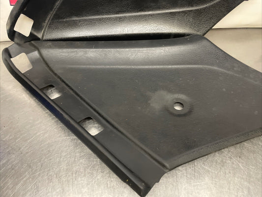 VW GOLF MK2 5DR LHD RHD BLACK REAR C PILLAR QUARTER PANEL SIDE TRIMS COVERS