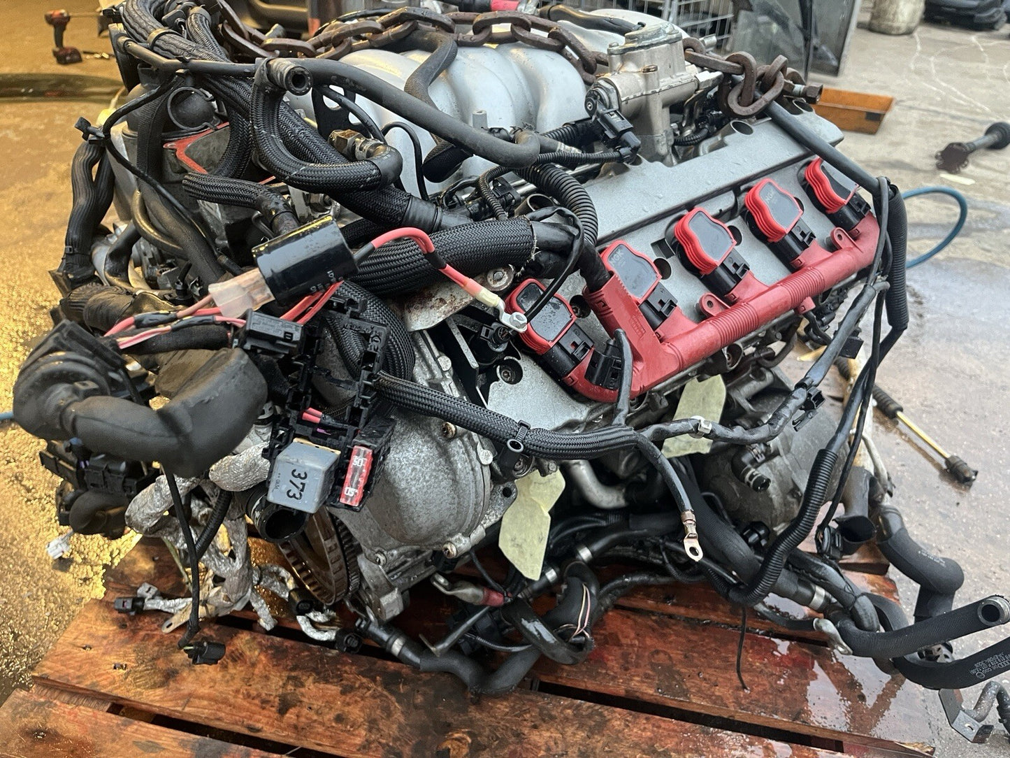 Audi S6 C6 4F COMPLETE ENGINE BXA PETROL 5.2 V10 435HP 145K MILES
