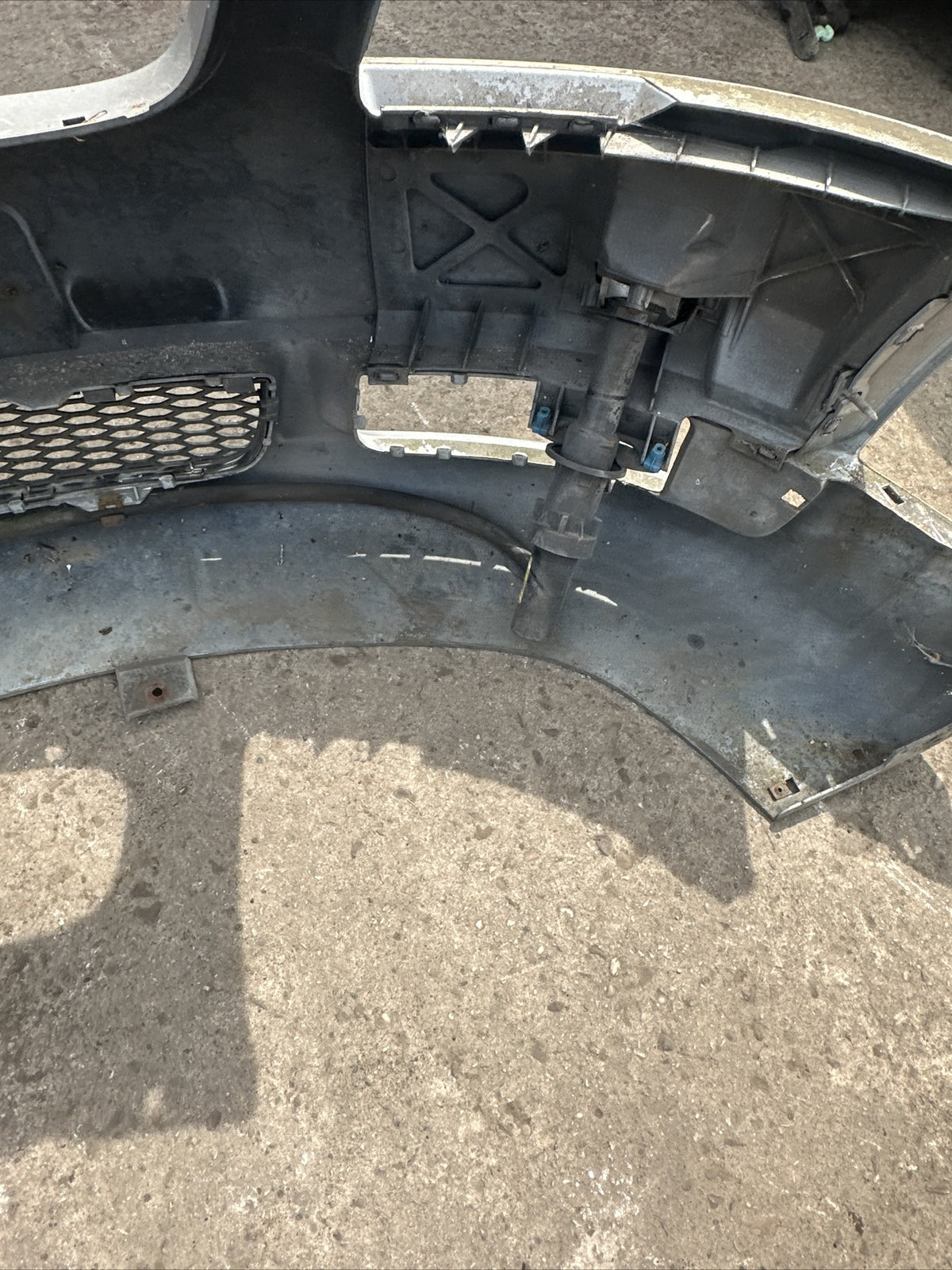 AUDI TT 8N MK1 225 FRONT BUMPER + WASHERS SILVER