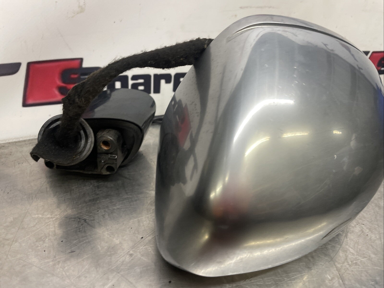 Audi TT TTS 8J 2.0TFSI Brushed Aluminium Left Side Electric Wing Mirror 2009