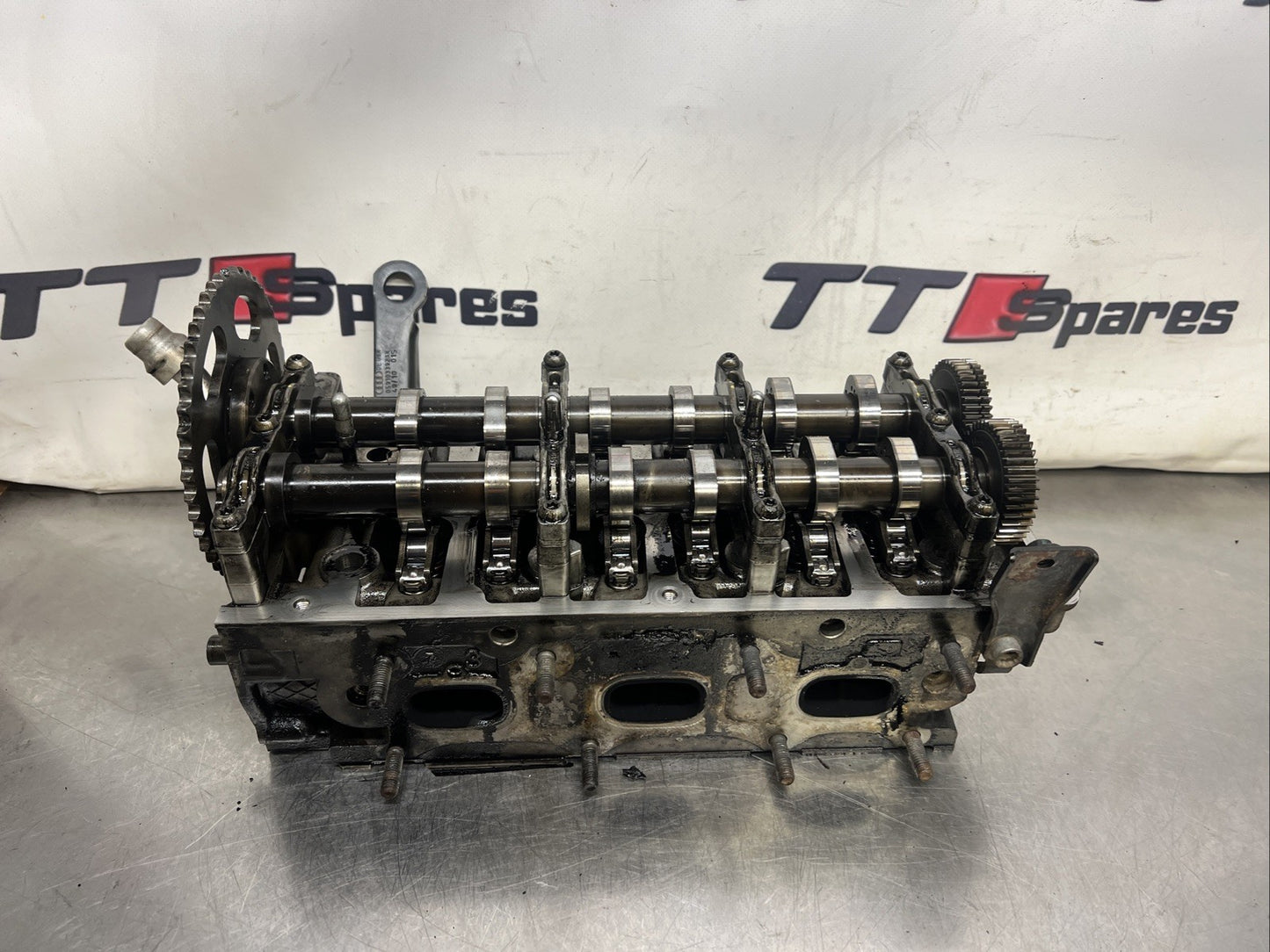 2011 AUDI Q7 ENGINE CYLINDER HEAD LEFT SIDE 3.0 TDI / CRCA MK1 4L 059353EK