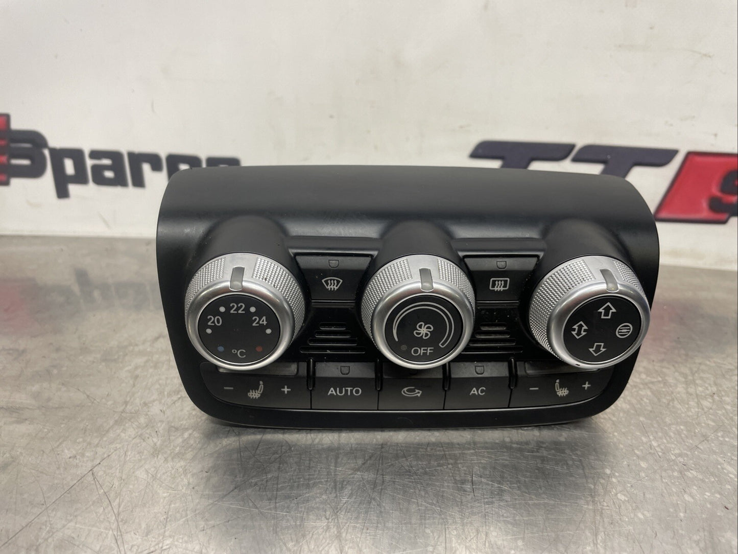 AUDI TTS TTRS 8J MK2 AIRCON HEATER CONTROL HEATED SEATS SWITCH PANEL 8J0820043B