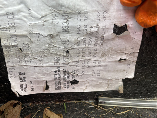 Audi TT 8J 06-14 2.0 TFSI BWA 6 Speed Auto DSG Gearbox Code JPP JPP