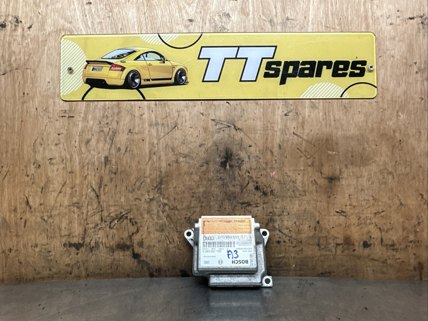 AUDI A3 8P (2004 > 2013) CRASH CONTROL MODULE ECU 8P0959655D