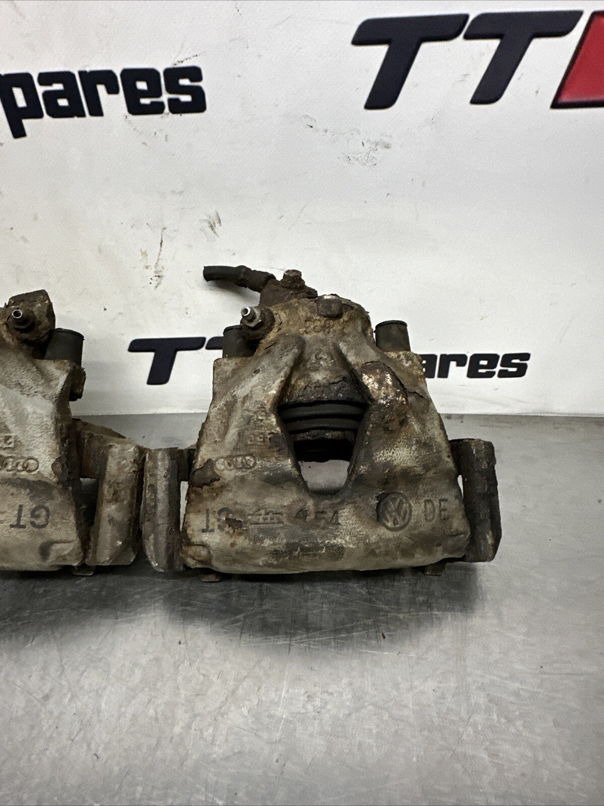 Audi tt mk1 front brake calipers OEM GENUINE 8N 312MM mk4 upgrade