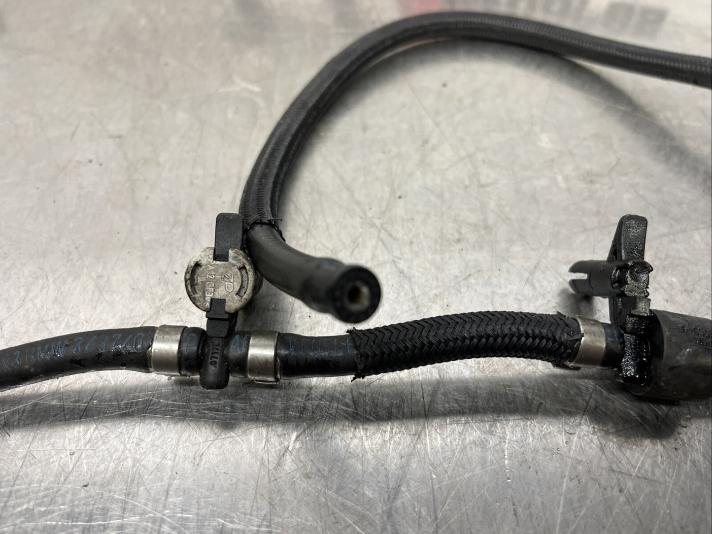 BMW 3 5 7 Series 3 E60 E65 E90 E91 M57N2 Fuel Feed Pipe Hose Overflow Oil Line
