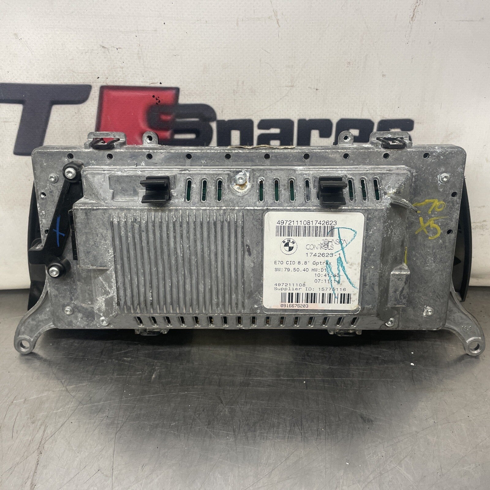 BMW X5 E70 1138730 1742623 Navigation Screen Display 3.00 Diesel 210kw 25662089