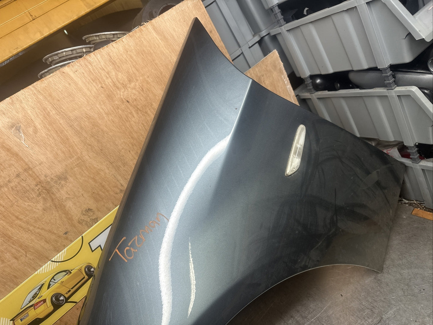 BMW E90 E91 3 SERIES LCI 2008-2011 WING (PASSENGER SIDE) Tasman Metallic