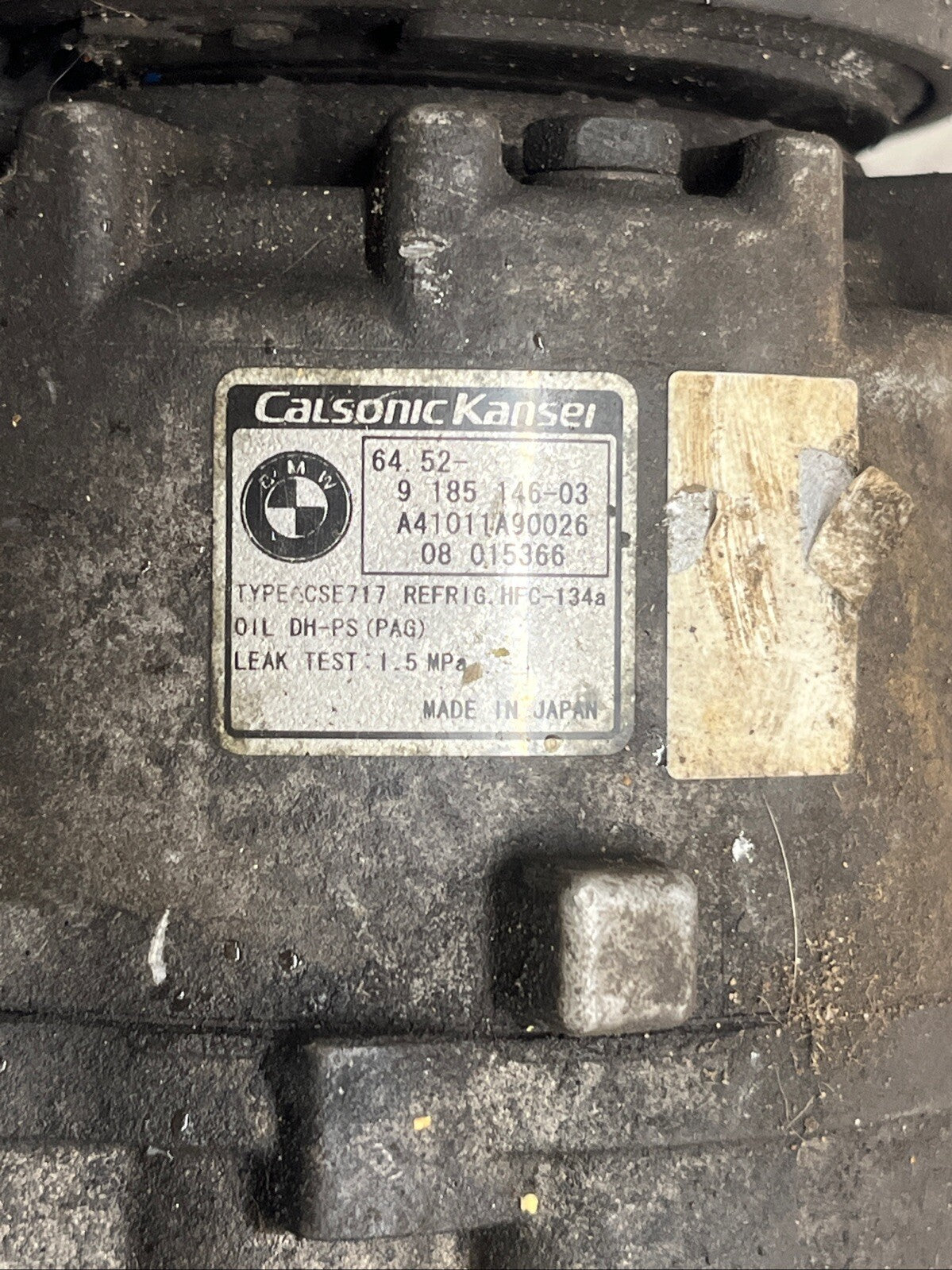 BMW X5 E70 Air Condition A/C Pump 918514603 2.99 Diesel 173kw 2008 27714739