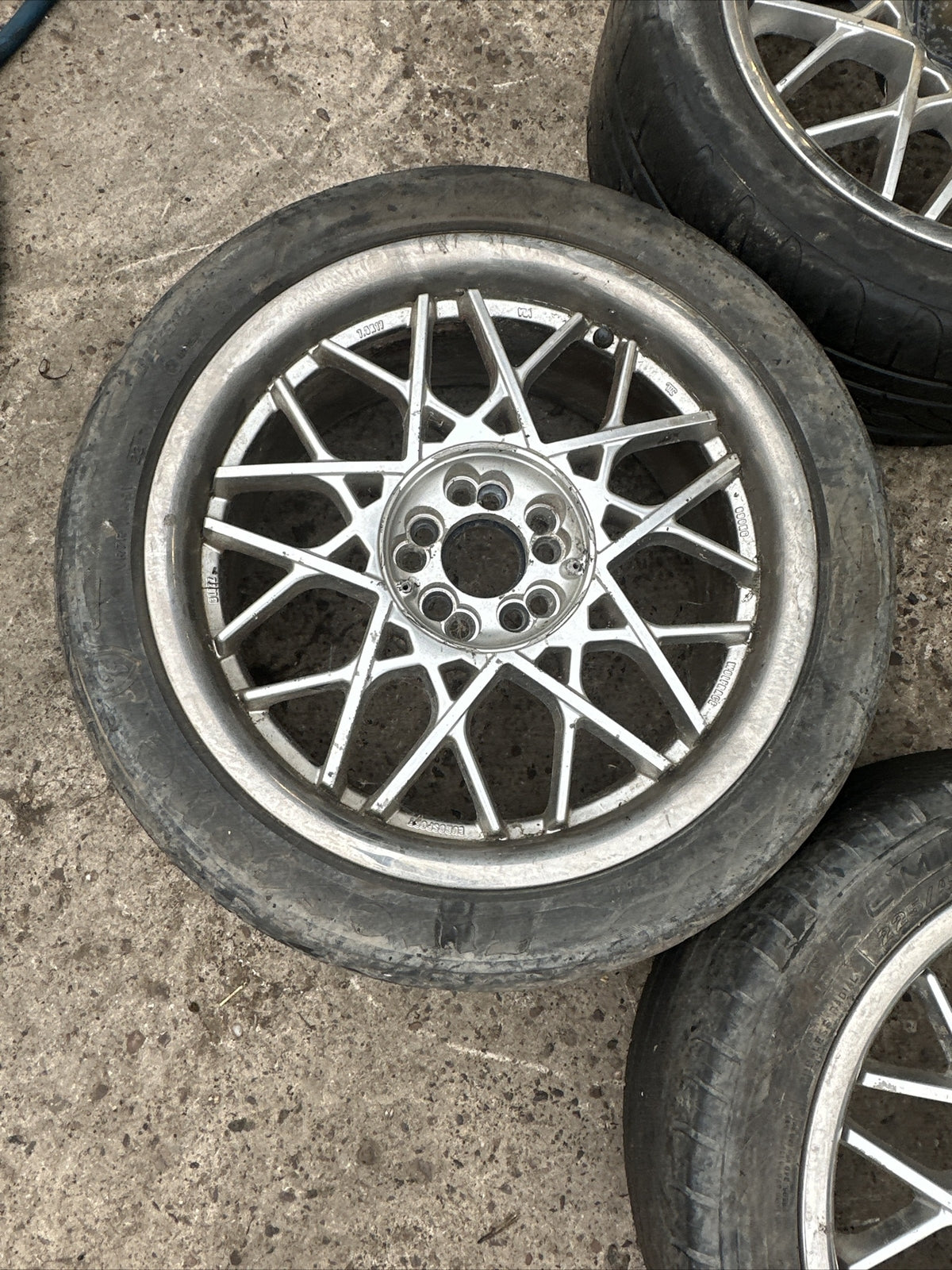 4 x 17inch Wolfrace Blitz Alloy wheels 5x100