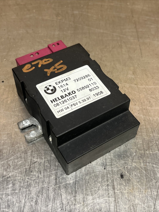BMW E81 E82 E88 E90 E60 E61 E63 E84 E70 E71 E89 ECU EKPM3 FOR FUEL PUMP 7209286