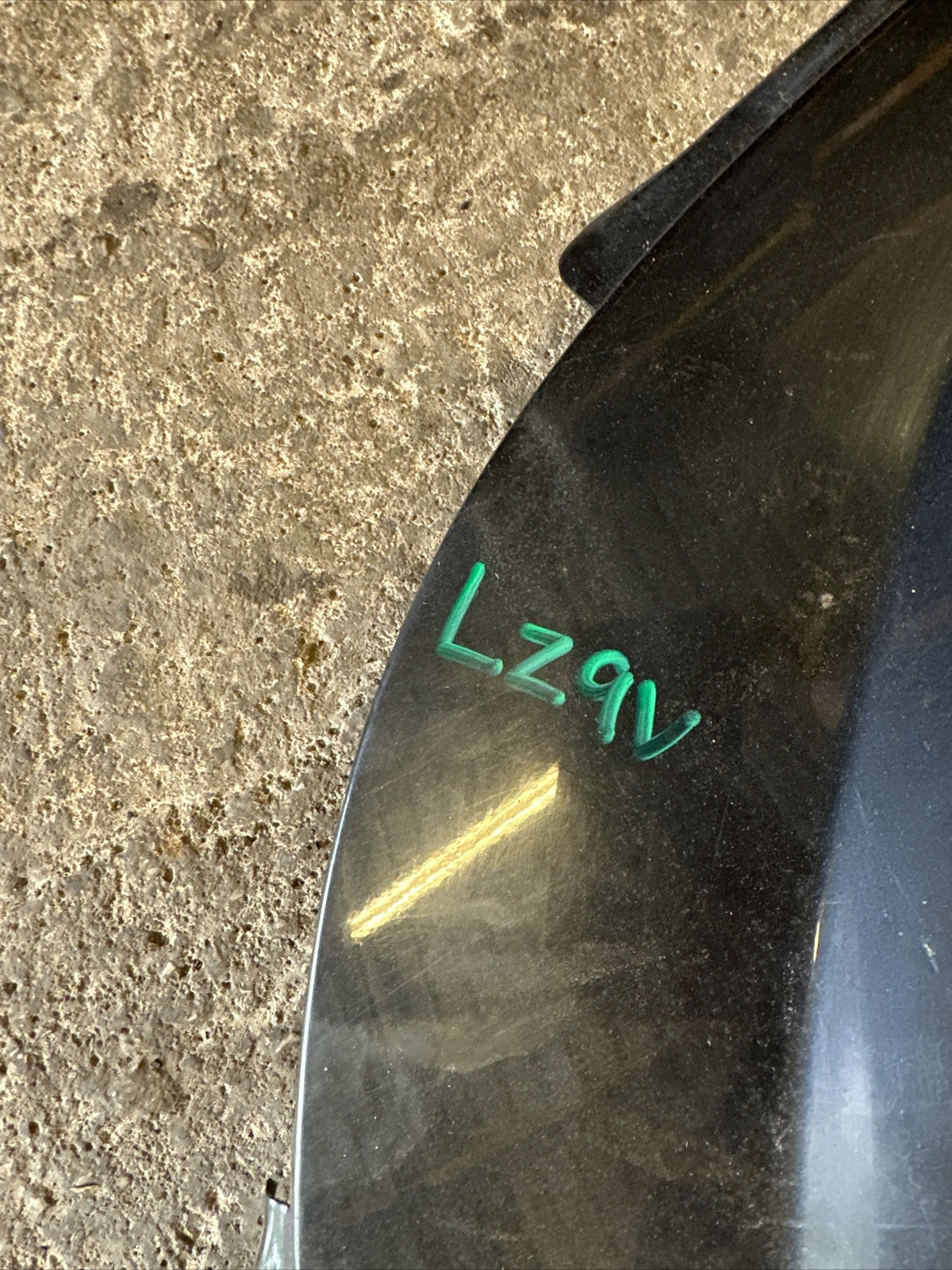 AUDI TT MK1 8N 98-06 LEFT NEAR SIDE FRONT WING FENDER Black LZ9V