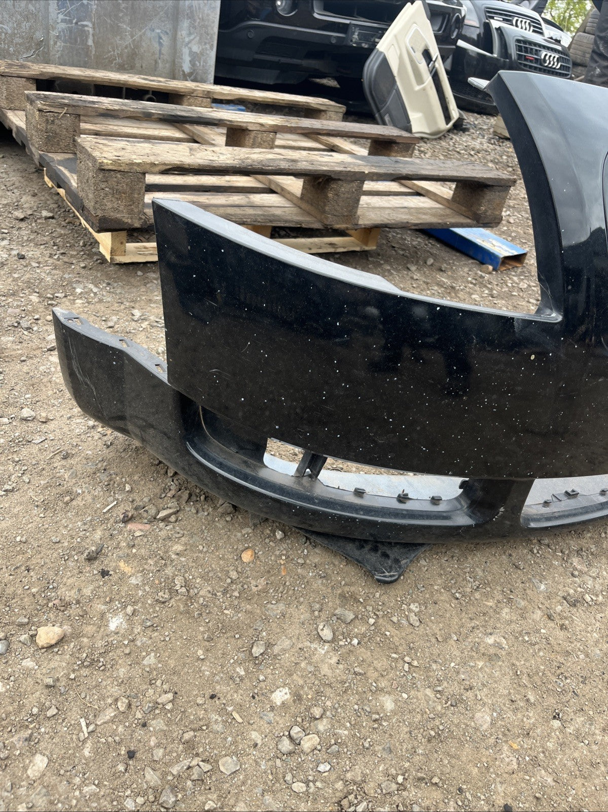 GENUINE AUDI TT MK1 1998-2006 FRONT BUMPER 8N0807111MX BLACK