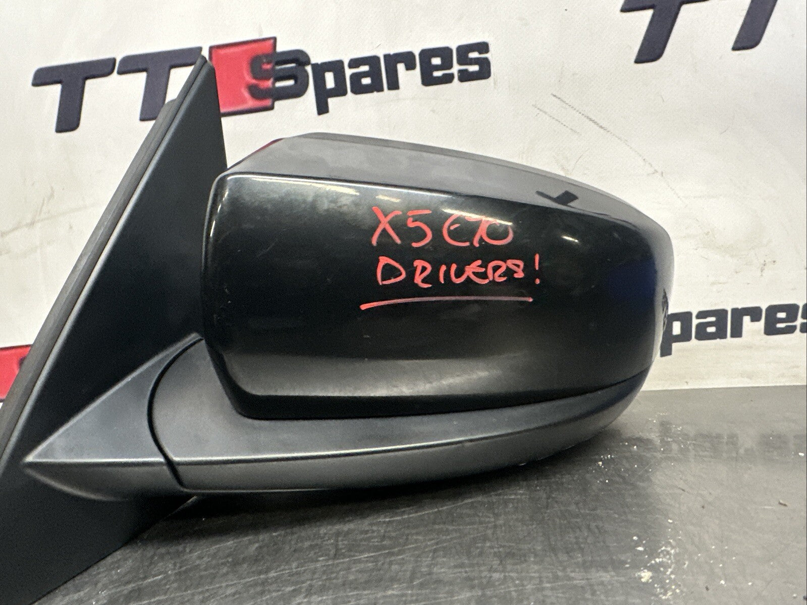 BMW X5 X5M E70 RHD LEFT SIDE WING MIRROR BLACK 3 PIN 607003 7136887 7181175