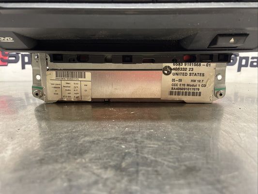 BMW E70 X5 CCC Radio Head Unit CD Player Navigation 65839191568