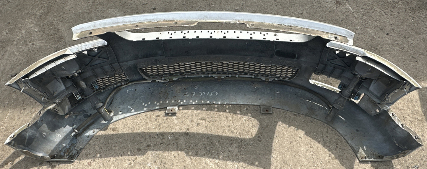 AUDI TT 8N MK1 225 FRONT BUMPER + WASHERS SILVER