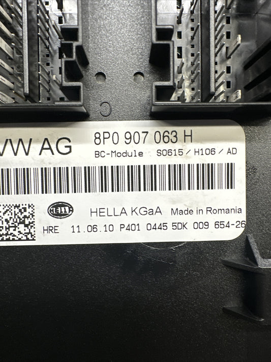 2011-2013 AUDI RS3 8P BODY CONTROL MODULE 8P0907063H (TTRS 8J, RS3 8P)