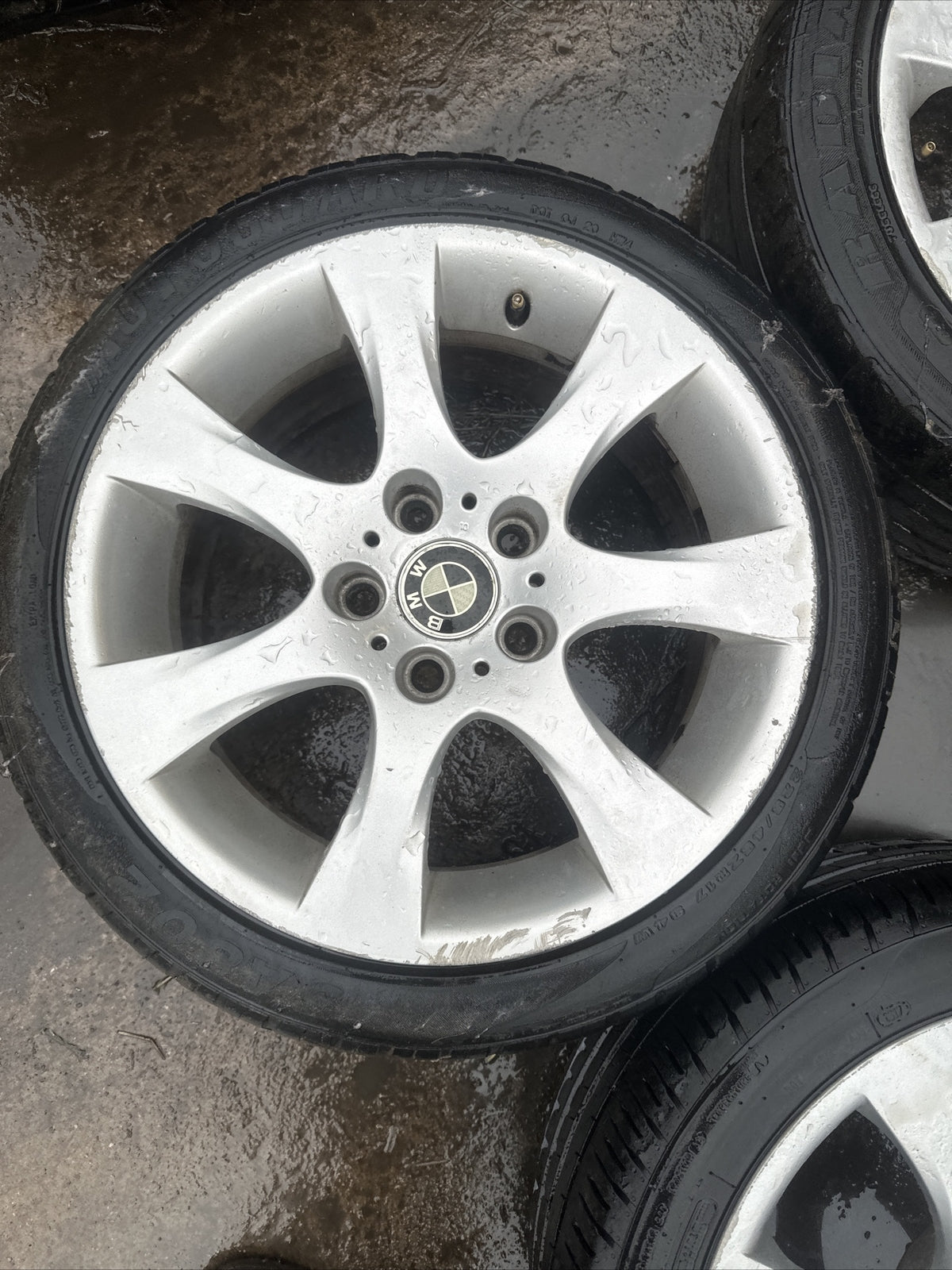 16" GENUINE BMW 1 SERIES E87 E82 ALLOYS WHEELS RIMS 7 SPOKE