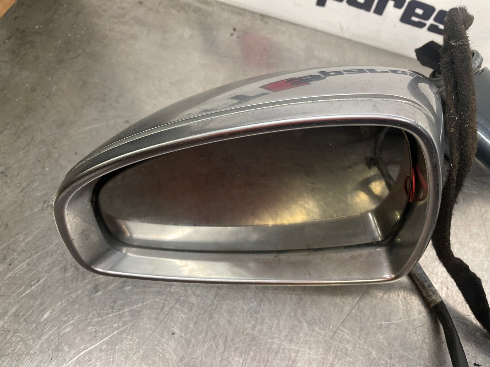 Audi TT TTS 8J 2.0TFSI Brushed Aluminium Left Side Electric Wing Mirror 2009