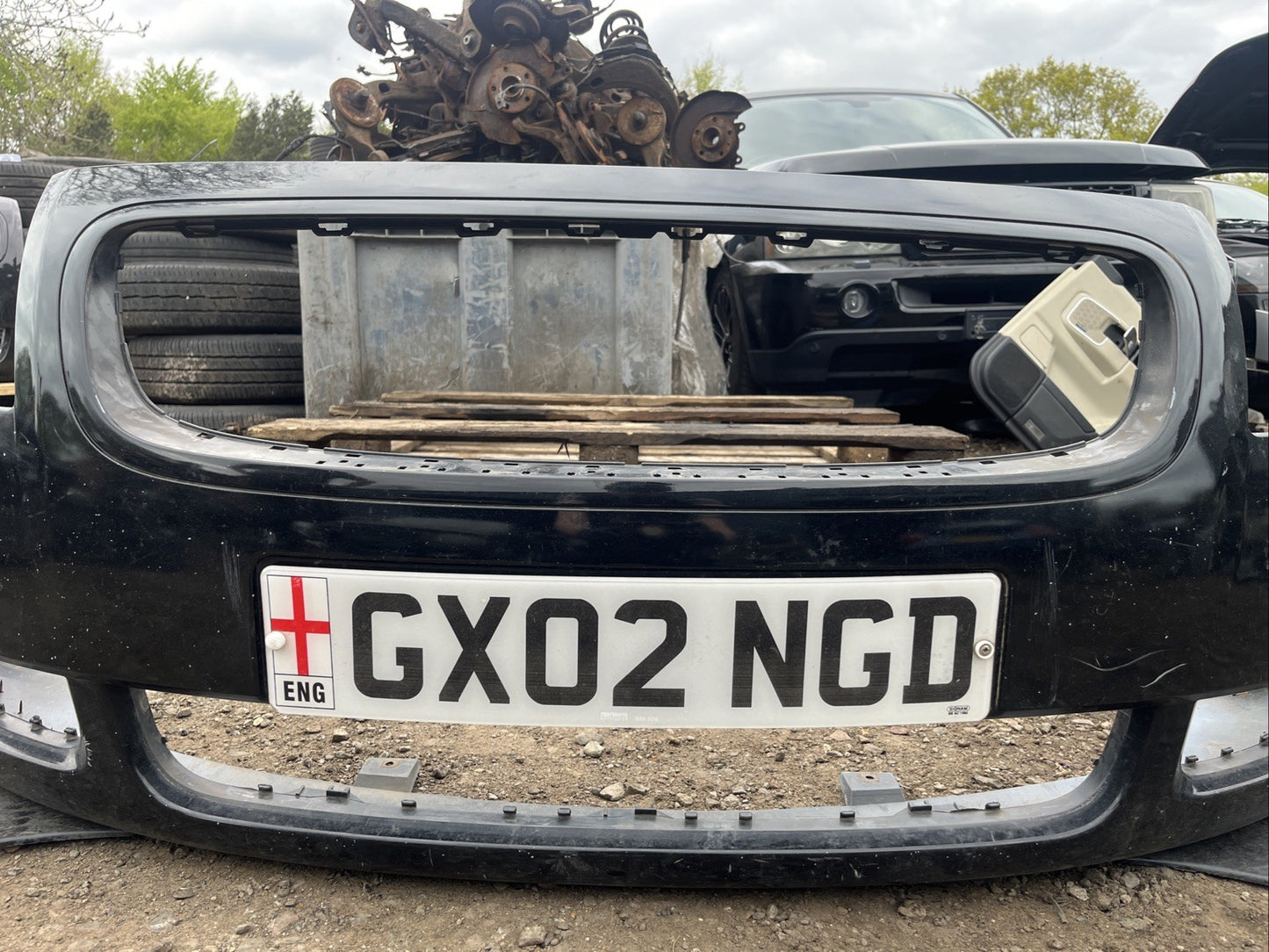 GENUINE AUDI TT MK1 1998-2006 FRONT BUMPER 8N0807111MX BLACK