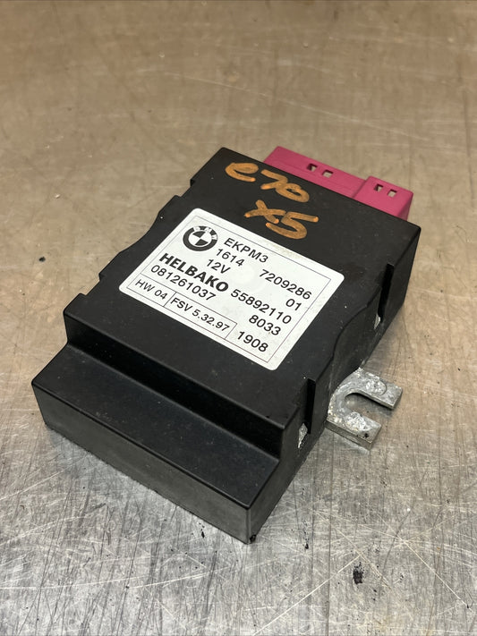 BMW E81 E82 E88 E90 E60 E61 E63 E84 E70 E71 E89 ECU EKPM3 FOR FUEL PUMP 7209286