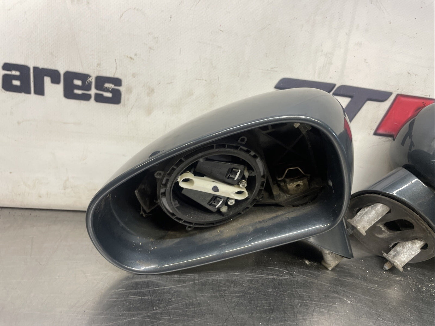 AUDI TT 8n mk1 PAIR OF WING MIRRORS DOOR In Dolomite Gray